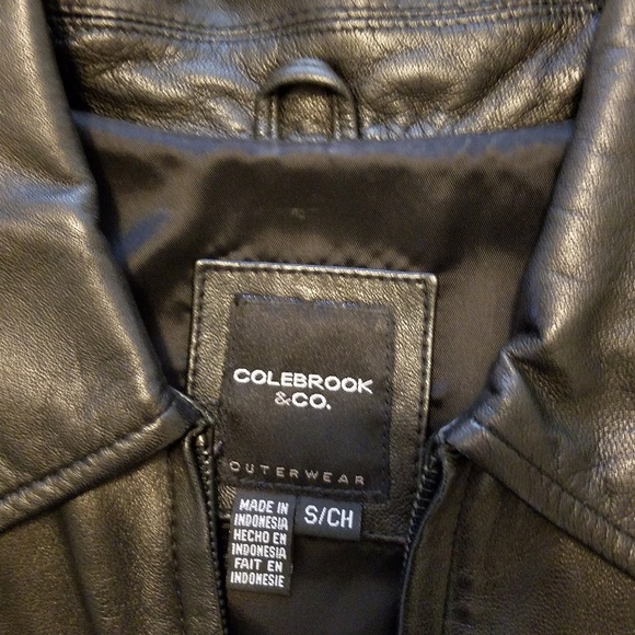 Black Leather Blazer - Picture 4 of 7